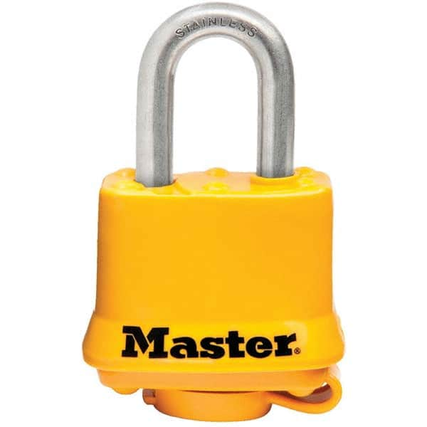 Master Lock - Padlocks Keyed: Alike Shackle Clearance: 3/4 (Inch) - Benchmark Tooling