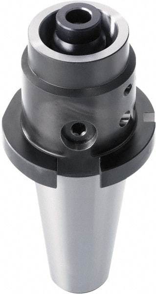 HAIMER - HSK63A, C, E Taper, On-Center/Rotating, Spindle Adapter - 80mm Projection, Use with ISO50 Spindle - Benchmark Tooling