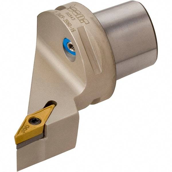 Iscar - Left Hand Cut, Size C6, VBMT & VC.. Insert Compatiblity, External Modular Turning & Profiling Cutting Unit Head - 45mm Ctr to Cutting Edge, 65mm Head Length, Through Coolant, Series Isoturn - Benchmark Tooling