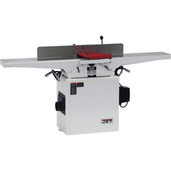 Jet - 5,500 RPM, 8" Cutting Width, 1/2" Cutting Depth, Jointer - 4-3/4" Fence Height, 38-1/2" Fence Length, 2 hp - Benchmark Tooling