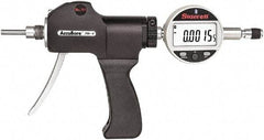 Starrett - Electronic Bore Gages Type: Pistol Grip Electronic Bore Gage Minimum Measurement (Decimal Inch): 0.7500 - Benchmark Tooling