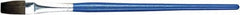 Premier Paint Roller - 5/8" Polyester Artist's Paint Brush - 1/2" Wide, 5/8" Bristle Length, 4-3/4" Wood Handle - Benchmark Tooling