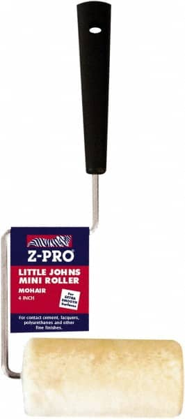 Premier Paint Roller - 10" Long, 1/4" Nap, Wall Paint Roller Set - 5" Wide, Steel Frame, Includes Roller Cover & Frame - Benchmark Tooling