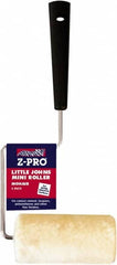 Premier Paint Roller - 10" Long, 1/4" Nap, Wall Paint Roller Set - 5" Wide, Steel Frame, Includes Roller Cover & Frame - Benchmark Tooling