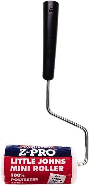 Premier Paint Roller - 10" Long, 1/4" Nap, Wall Paint Roller Set - 5" Wide, Steel Frame, Includes Roller Cover & Frame - Benchmark Tooling