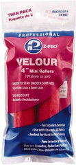 Premier Paint Roller - 4" Wide Paint Mini Roller Covers - Smooth Texture, Woven & Polyester - Benchmark Tooling