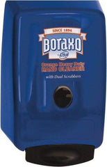 Boraxo - 2 L Liquid Hand Soap Dispenser - Plastic, Wall Mounted, Blue - Benchmark Tooling