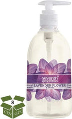 Seventh Generation - 12 oz Pump Bottle Liquid Soap - Clear, Lavender Flower & Mint Scent - Benchmark Tooling