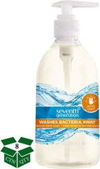 Seventh Generation - 12 oz Pump Bottle Liquid Soap - Clear, Fresh Lemon & Tea Tree Scent - Benchmark Tooling