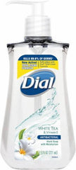 Dial - 7.5 oz Pump Bottle Liquid Soap - Clear, White Tea Scent - Benchmark Tooling