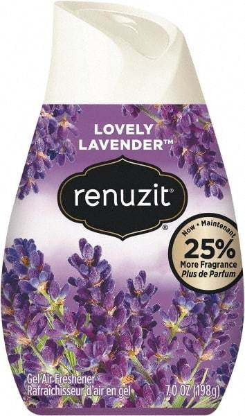 Renuzit - 7 oz Cone Air Freshener - Gel, Fresh Lavender Scent, Environmentally Safe - Benchmark Tooling