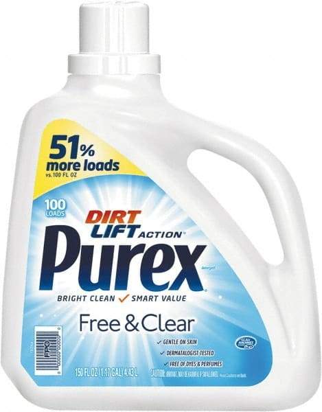 Purex - 150 oz Liquid Laundry Detergent - Unscented - Benchmark Tooling