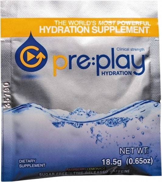 Hydration Health - 0.65 oz Packet Sugar Free Raspberry Lemonade Activity Drink - Powdered, Yields 18 oz - Benchmark Tooling