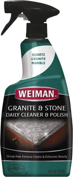 Weiman - 24 fl oz Liquid Stone Cleaner - Citrus Scented, Spray Bottle Container - Benchmark Tooling