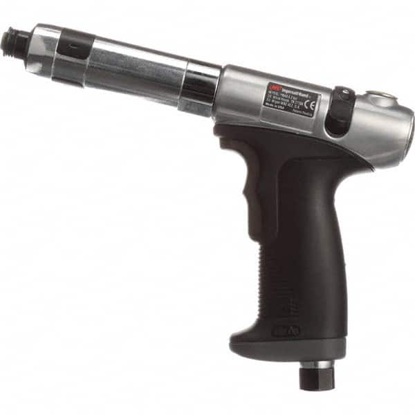 Ingersoll-Rand - 1/4" Bit Holder, 1,500 RPM, Pistol Grip Handle Air Screwdriver - 3 to 47.8 Ft/Lb Torque, 16 CFM - Benchmark Tooling