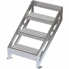 TRI-ARC - Rolling & Wall Mounted Ladders & Platforms Type: Ladder Style: Stair Unit - Benchmark Tooling