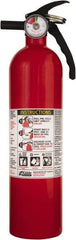 Kidde - 2.5 Lb, 1A:10-B:C Rated, Dry Chemical Fire Extinguisher - 3-1/4" Diam x 13-3/4" High, 100 psi, 12' Discharge in 12 sec, Seamless Aluminum Cylinder - Benchmark Tooling