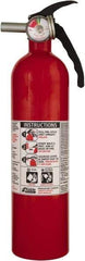 Kidde - 2.9 Lb, 10-B:C Rated, Dry Chemical Fire Extinguisher - 3-1/4" Diam x 13-3/4" High, 100 psi, 12' Discharge in 12 sec, Seamless Aluminum Cylinder - Benchmark Tooling