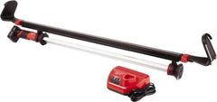 Milwaukee Tool - 12 Volt, 12 Watt, Cordless, LED Portable Horizontal Mount Work Light - 1,350 Lumens - Benchmark Tooling