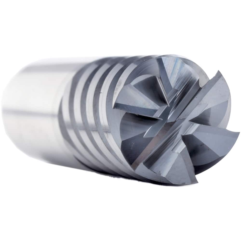 Supermill - Square End Mills; Mill Diameter (Inch): 1 ; Mill Diameter (Decimal Inch): 1.0000 ; Number of Flutes: 6 ; Length of Cut (Inch): 4 ; Length of Cut (Decimal Inch): 4.0000 ; Material: Solid Carbide - Exact Industrial Supply