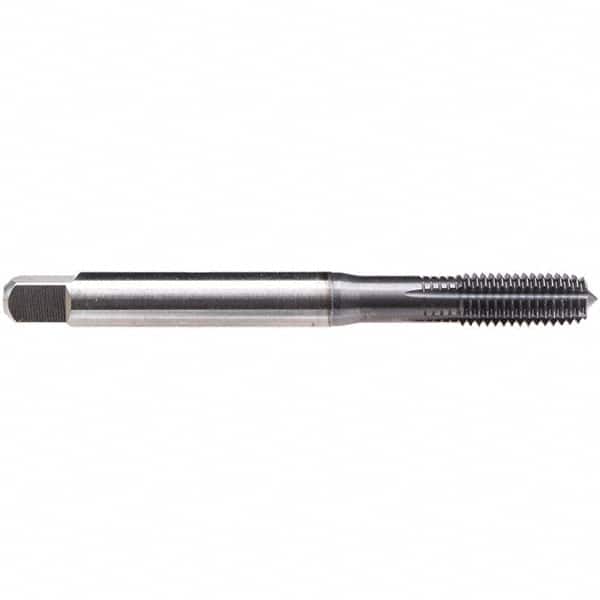 Emuge - 5/16-24 UNF, Semi-Bottoming Chamfer, TiCN Finish, High Speed Steel Thread Forming STI Taps - 3-35/64" OAL, 0.318" Shank Diam, 25/32" Thread Length - Benchmark Tooling