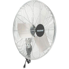 PRO-SOURCE - 24" Blade, 1/4 hp, 5,000 & 6,800 CFM, Oscillating Industrial Circulation Fan - Fan Head Only, 115 Volts, 2 Speed - Benchmark Tooling