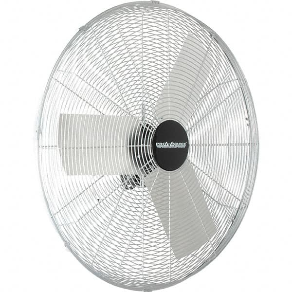 PRO-SOURCE - 30" Blade, 1/4 hp, 7,900 & 6,000 CFM, Industrial Circulation Fan - Fan Head Only, 115 Volts, 2 Speed - Benchmark Tooling