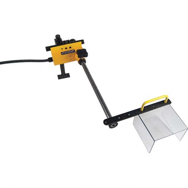 Flexbar - Milling Machine Guards Type: Machinery Guards Shield Width (Inch): 6 - Benchmark Tooling