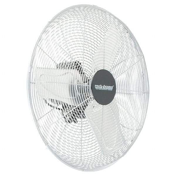 PRO-SOURCE - 24" Blade, 1/4 hp, 5,200, 6,000 & 7,700 CFM, Industrial Circulation Fan - Back-Mounted, 120 VAC Volts, 1.60-1.90 Amps, 3 Speed - Benchmark Tooling