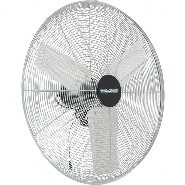 PRO-SOURCE - 30" Blade, 1/4 hp, 5,300, 6,200 & 7,800 CFM, Industrial Circulation Fan - Back-Mounted, 120 VAC Volts, 1.60-1.90 Amps, 3 Speed - Benchmark Tooling