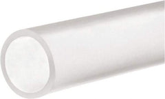 Value Collection - 3/4" ID x 1" OD, 1/8" Wall Thickness, 25' Long, Silicone Tube - Clear, 40 Max psi, 70A Hardness, -120 to 480°F - Benchmark Tooling