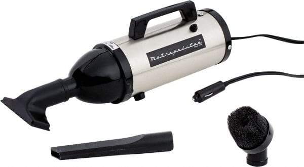 MetroVac - Hand Vacuum Cleaner - 12 Volts, 0.5 hp, 12 Amps, 3 Lb, Accessories Included - Benchmark Tooling