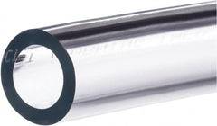 Value Collection - 1" ID x 1-1/4" OD, 1/8" Wall Thickness, 25' Long, PVC Tube - Clear, 15 Max psi, 55A Hardness, -50 to 150°F - Benchmark Tooling