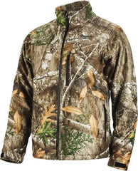 Milwaukee Tool - Size M Heated Jacket - Camouflage, Polyester, Zipper Closure, 40 to 42" Chest - Benchmark Tooling