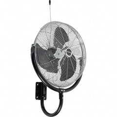 PRO-SOURCE - 20" Blade, 1/3 hp, 6,039 Max CFM, Wall Mounting Fan - 3 Speed - Benchmark Tooling