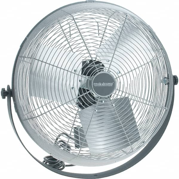 PRO-SOURCE - 18" Blade, 1/8 hp, 5,750 Max CFM, Single Phase Fan - 2.2 Amps, 115 Volts, 3 Speed - Benchmark Tooling