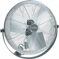 PRO-SOURCE - 18" Blade, 1/8 hp, 5,750 Max CFM, Single Phase Fan - 2.2 Amps, 115 Volts, 3 Speed - Benchmark Tooling