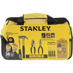 Stanley - 38 Piece Household Tool Kit - Comes in Soft Sided Tote - Benchmark Tooling