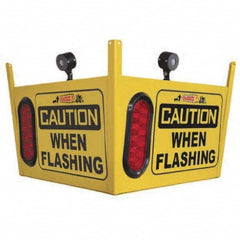 TAPCO - Auxiliary Lights Type: Forklift Warning Light Voltage: 110 VAC to 24VDC - Benchmark Tooling