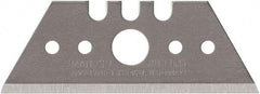 Martor USA - 100 Piece, Carbon Steel, Utility Knife Blade - 2.09" Long - Benchmark Tooling