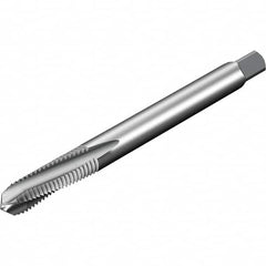 Sandvik Coromant - 3 Flute 4H Spiral Flute Tap - Powdered Metal High Speed Steel, Uncoated - Exact Industrial Supply