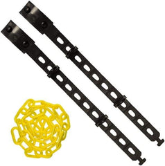 PRO-SAFE - 25' Long Plastic Hook Strap - Black - Benchmark Tooling