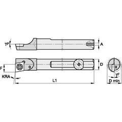 CCBI25065L CARBIDE SHANK BORING BAR - Exact Industrial Supply