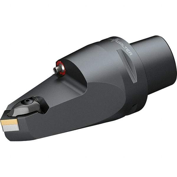 Walter - 95° Lead Angle, Indexable Turning Toolholder - 135mm OAL, Series DCMN-CAPTO-AUSSEN - Benchmark Tooling