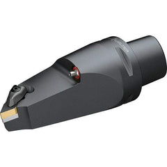 Walter - 93° Lead Angle, Indexable Turning Toolholder - 208mm OAL, Series DDMN-CAPTO-AUSSEN - Benchmark Tooling