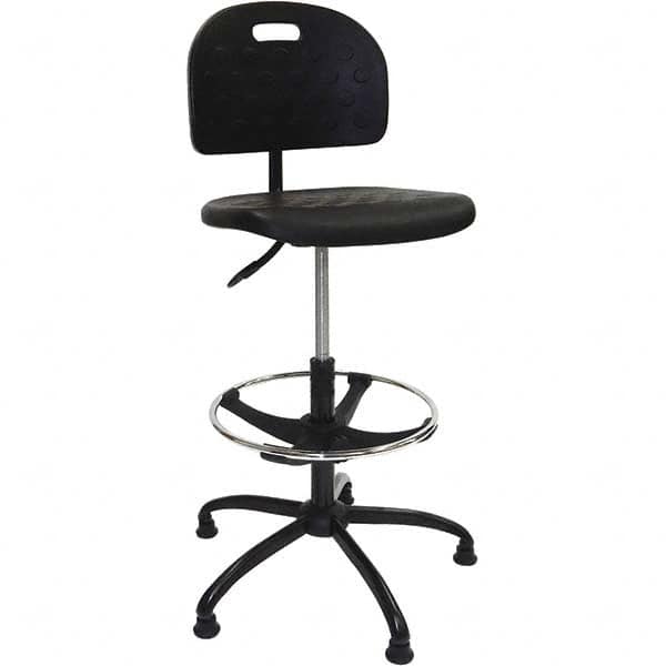 LISTA - 22 to 32" High Adjustable Height Swivel Stool - Benchmark Tooling