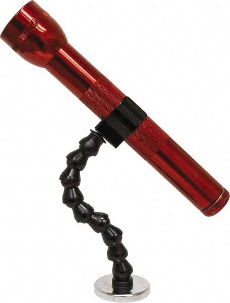 Mag-Mate - Coated Vinyl Flexible Flashlight Holder - Compatible with Maglite Batteries - Benchmark Tooling