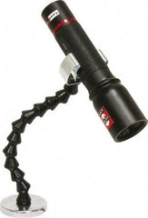 Mag-Mate - Zinc Plated Flexible Flashlight Holder - Compatible with Maglite Batteries - Benchmark Tooling
