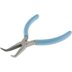 Xcelite - 6-3/4" Long, 3" Jaw Length, Smooth Jaw, Long Nose/Bent Nose Plier - Benchmark Tooling