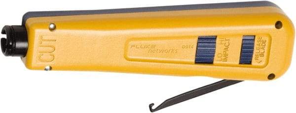 Fluke Networks - 3 Piece, Punchdown Termination Tool - Comes in Clam Shell - Benchmark Tooling